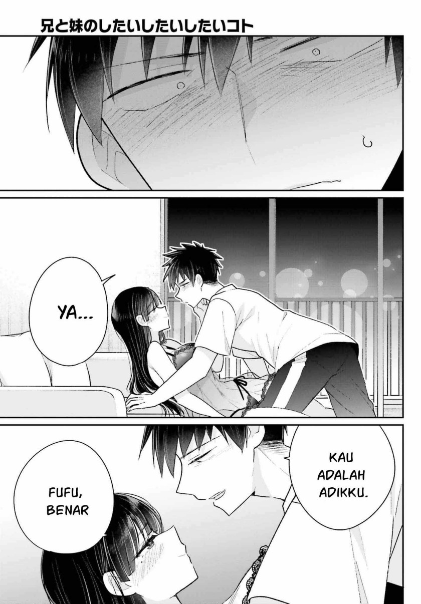 Ani to Imouto no Shitai Shitai Shitai Koto Chapter 18 End